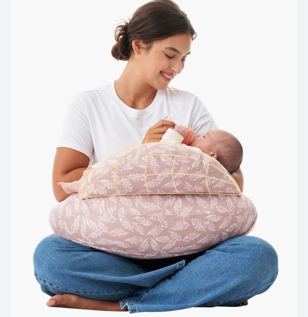 NEW MomCozy Baby Newborn Multifunctional Adjustable Nursing Pillow - Light Pink